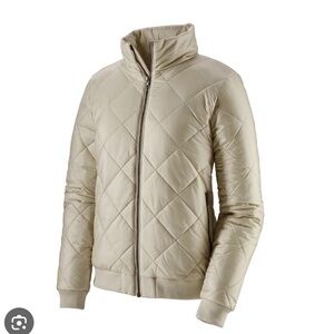 Patagonia Women's Prow Bomber Jacket in Dyno White